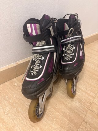 Patines en línea Talla 37-39 Morado