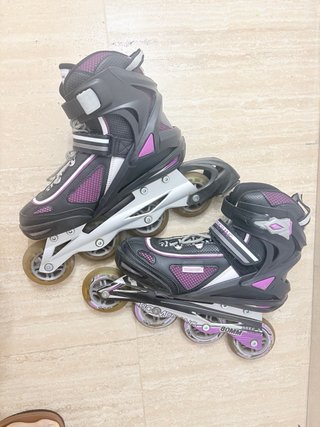Patines en línea Talla 37-39 Morado