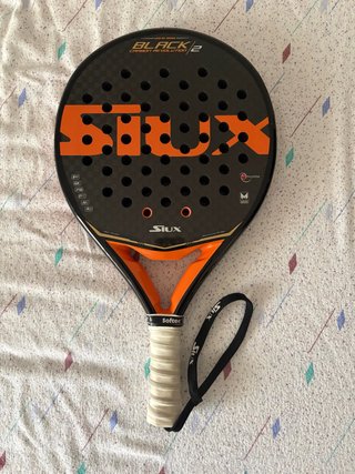 Pala de pádel Siux Black Carbon Revolution 2