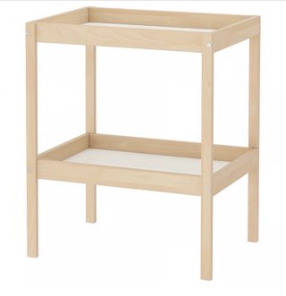 Cambiador SNIGLAR IKEA madera