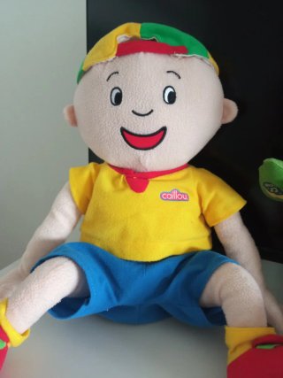 Lote Peluches Caillou, LeapFrog y Yoda
