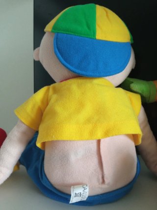 Lote Peluches Caillou, LeapFrog y Yoda