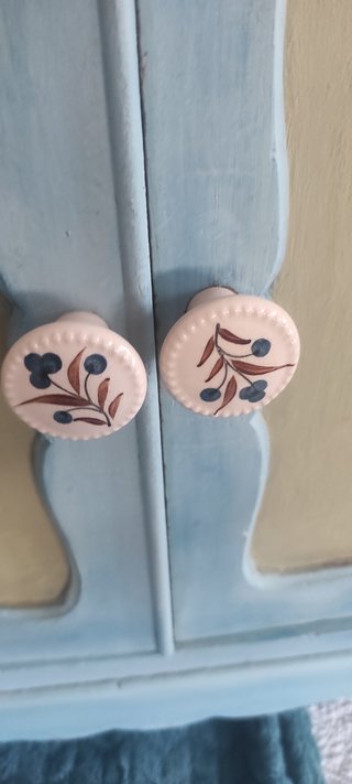 Mesita de noche restaurada