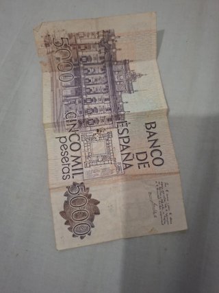 Billete 5000 Pesetas España 1978