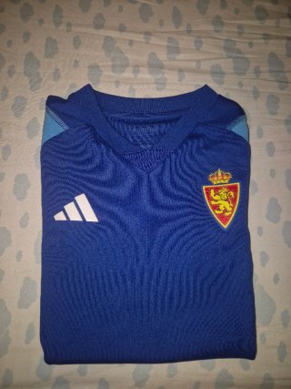Camiseta Real Zaragoza 25/26 Calentamiento talla 9