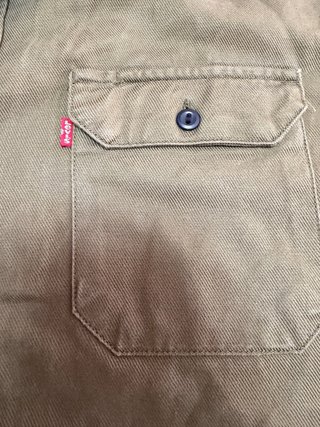 Chaqueta Levi's Verde Oliva Tela