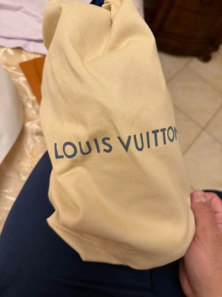 Scarpe Louis Vuitton bianche e marroni