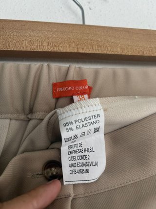 Pantalón beige Precchio