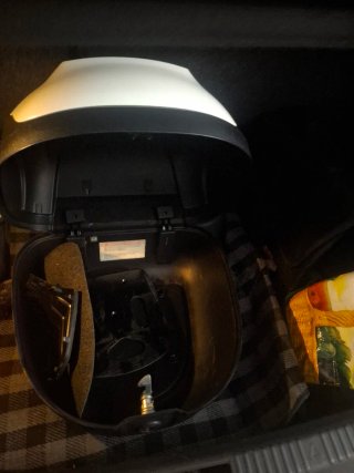 Maleta Piaggio Liberty Negra y Blanca