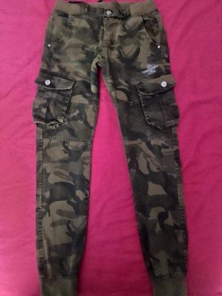 Pantaloni mimetici ragazzo/a tg 14 anni
