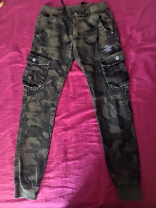 Pantaloni mimetici ragazzo/a tg 14 anni