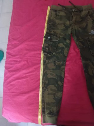 Pantaloni mimetici ragazzo/a tg 14 anni