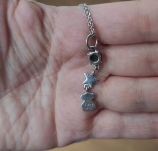 Collar y colgante Tous plata/onix