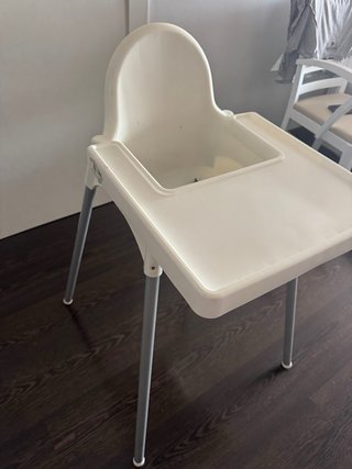 Trona IKEA blanca