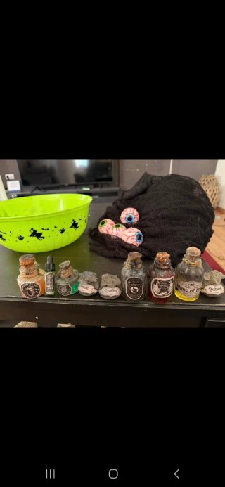 Pack Halloween: Pociones y Ojos