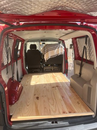 Cama camper para furgoneta volksvaguen T4, T5, T6,