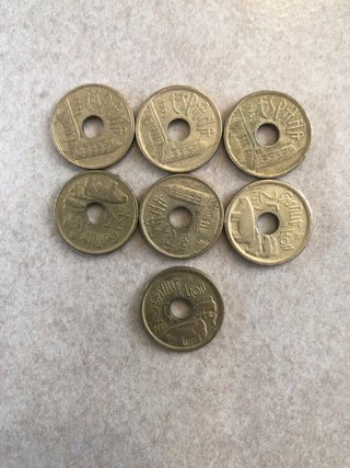 Monedas 25 Pesetas 50 unidades