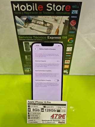 Apple iPhone 13 Pro 128GB Oro Seminuevo
