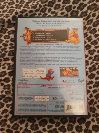 DVD Winnie the Pooh 123 - Walt Disney