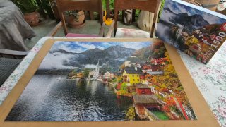 Puzzle 1500 piezas Hallstatt Austria Educa