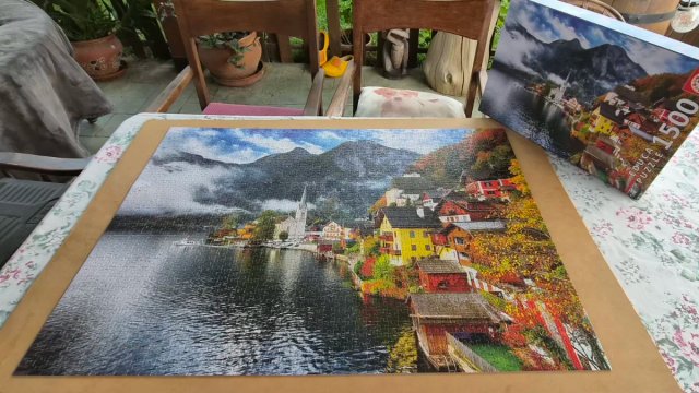 Puzzle 1500 piezas Hallstatt Austria Educa