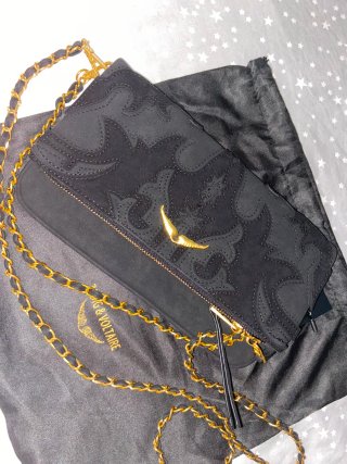 Bolso Zadig & Voltaire Negro Dorado
