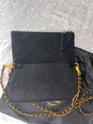 Bolso Zadig & Voltaire Negro Dorado