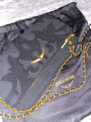 Bolso Zadig & Voltaire Negro Dorado