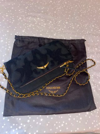 Bolso Zadig & Voltaire Negro Dorado