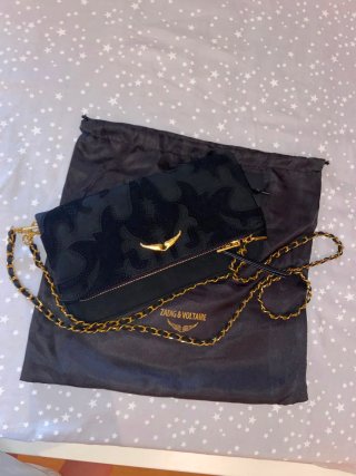 Bolso Zadig & Voltaire Negro Dorado