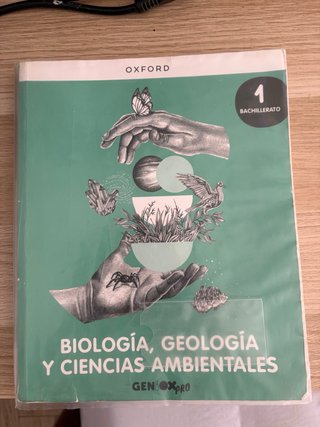 Libro 1 Bachillerato Biologia Oxford