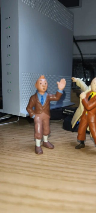 Lote 2 Figuras Tintín