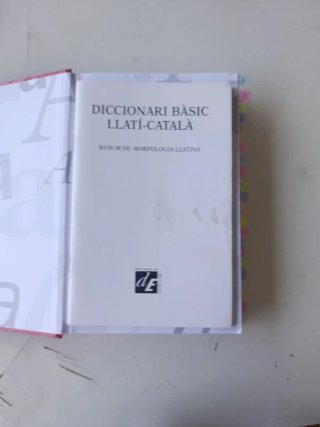 Diccionari bàsic llatí-català
