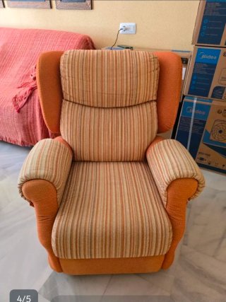 Sofá cama y 2 sillones