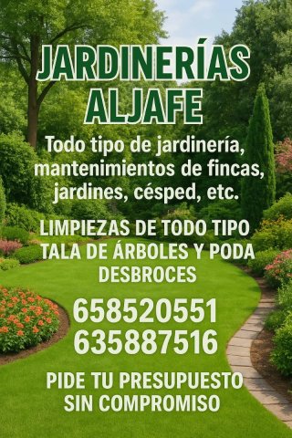 Servicios de jardinería