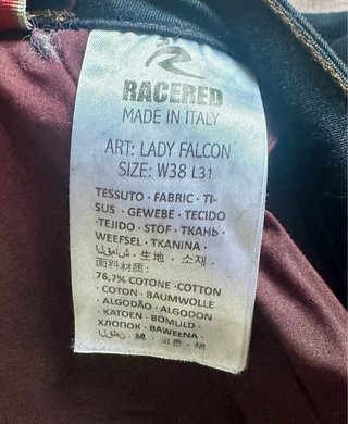 Pantalón Vaquero Motero Mujer