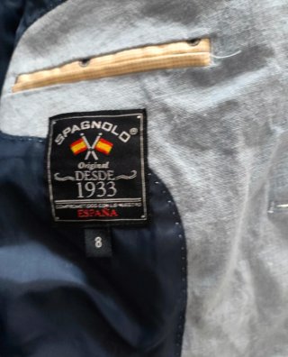 Blazer azul claro infantil