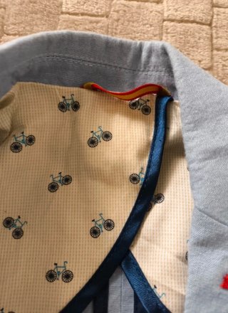 Blazer azul claro infantil