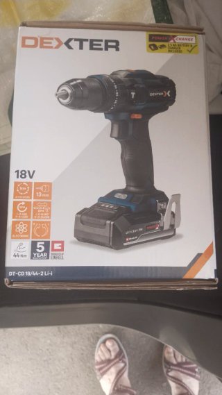 Taladro Atornillador Dexter 18V sin extrenar