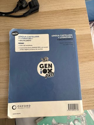 Libro 1 bachillerato lengua Oxford