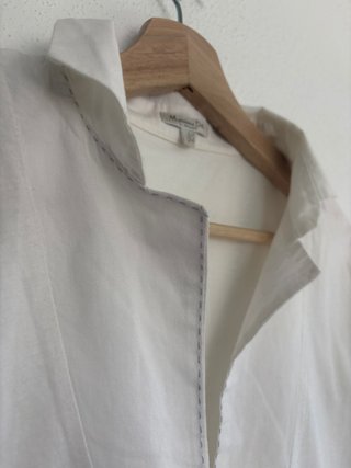 Camiseta tipo blusa de algodón Massimo Dutti
