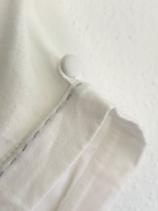 Camiseta tipo blusa de algodón Massimo Dutti
