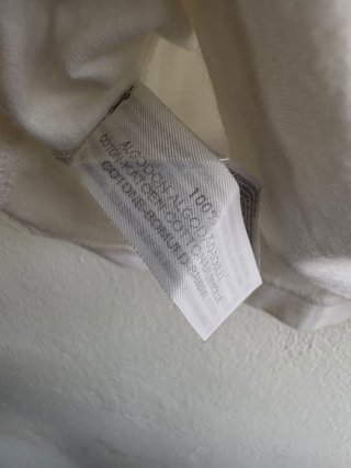 Camiseta tipo blusa de algodón Massimo Dutti