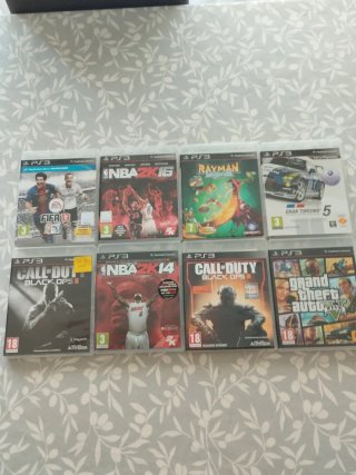 Lote 8 Juegos PS3: FIFA 13, NBA 2K16, Rayman, GTA5