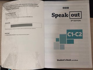 Speakout 3ed C1–C2 Student's Book and eBook wit...