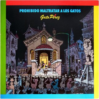 Vinilo Gato Pérez - Prohibido Maltratar A Los Gato