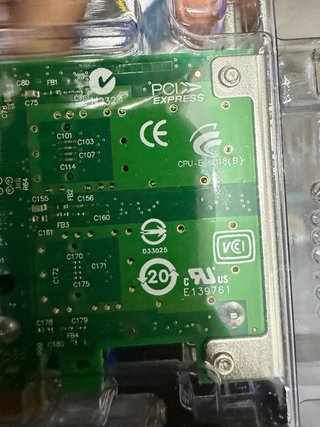 Tarjeta Red Servidor 10Gbps SFP+ Intel X520
