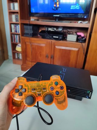 Consola PlayStation 2 Fat + 2 Mandos + Juegos