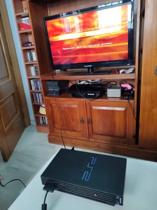 Consola PlayStation 2 Fat + 2 Mandos + Juegos