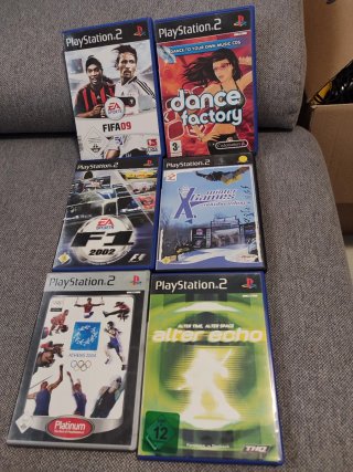 Consola PlayStation 2 Fat + 2 Mandos + Juegos